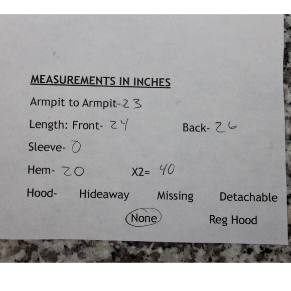 L.L. Bean Navy Blue Fleece Vest Full Zip Sleeveless Mens Size M Outerwear - Picture 9 of 9